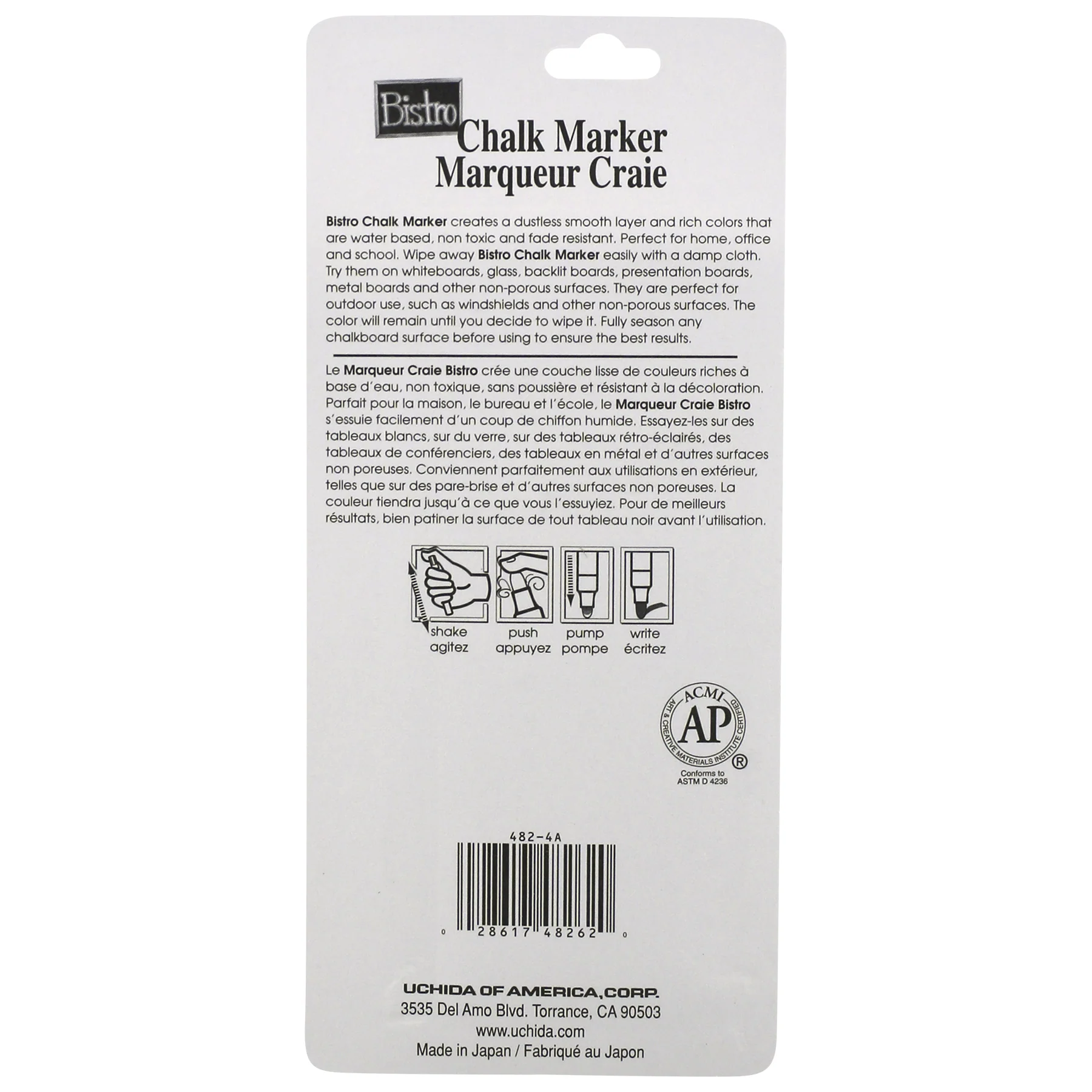 BISTRO CHALK MARKER FINE POINT SET 4A - Image 8