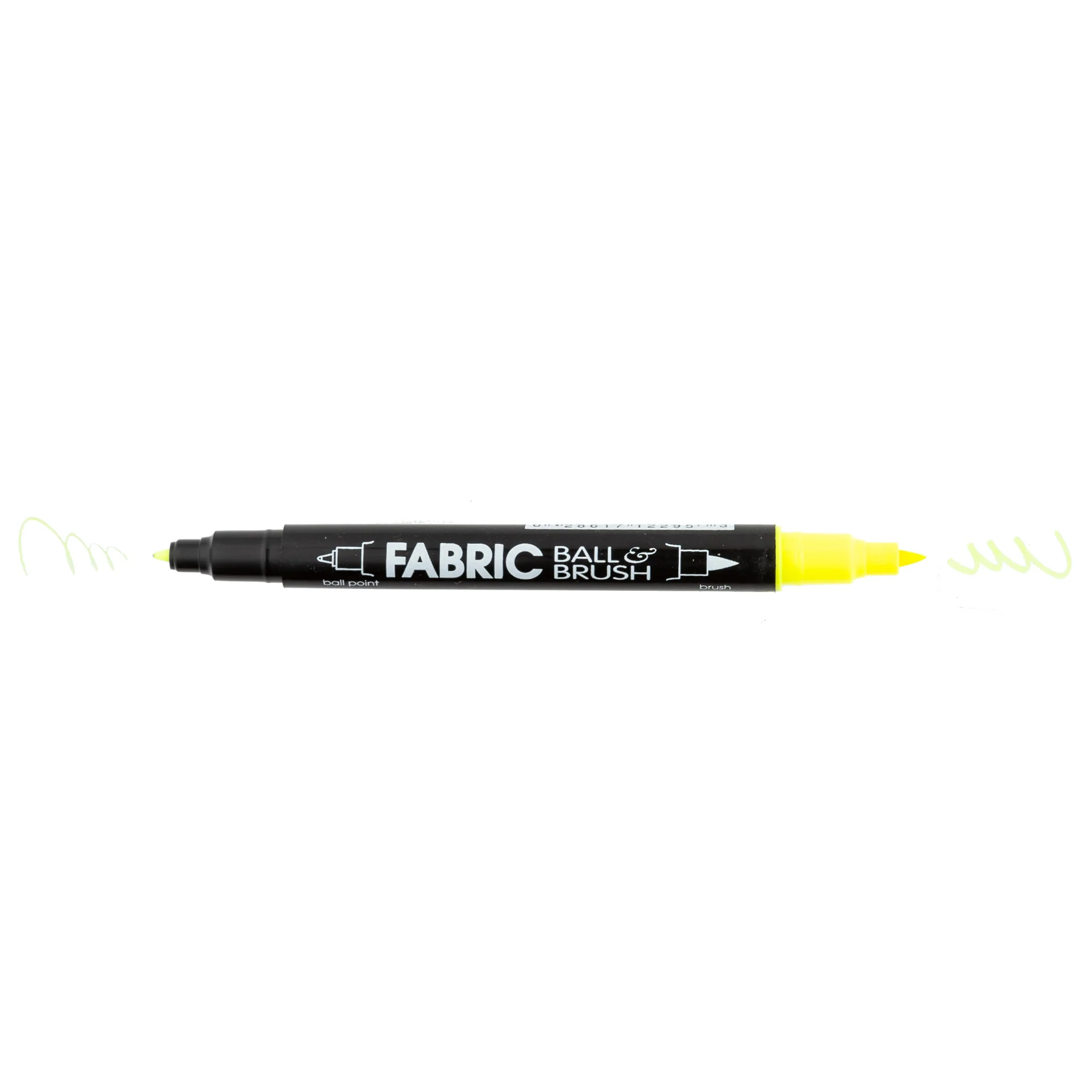 FABRIC BALL AND BRUSH - FLUORESCENT COLORS - Image 3