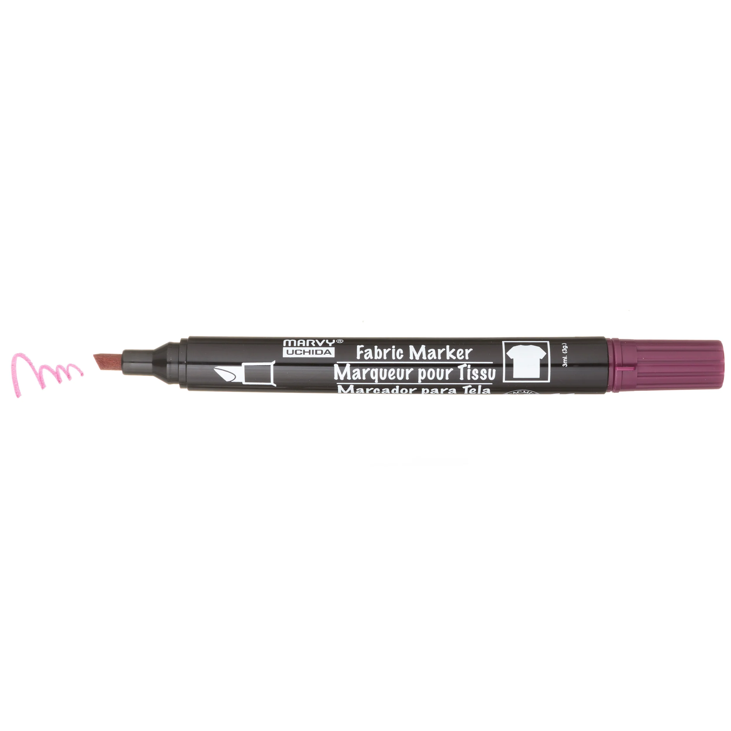 MARVY® FABRIC MARKER CHISEL TIP - Image 19