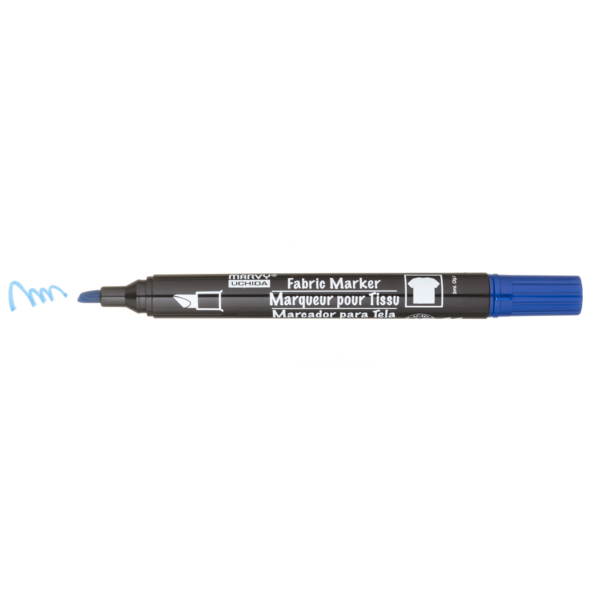 MARVY® FABRIC MARKER CHISEL TIP - Image 5