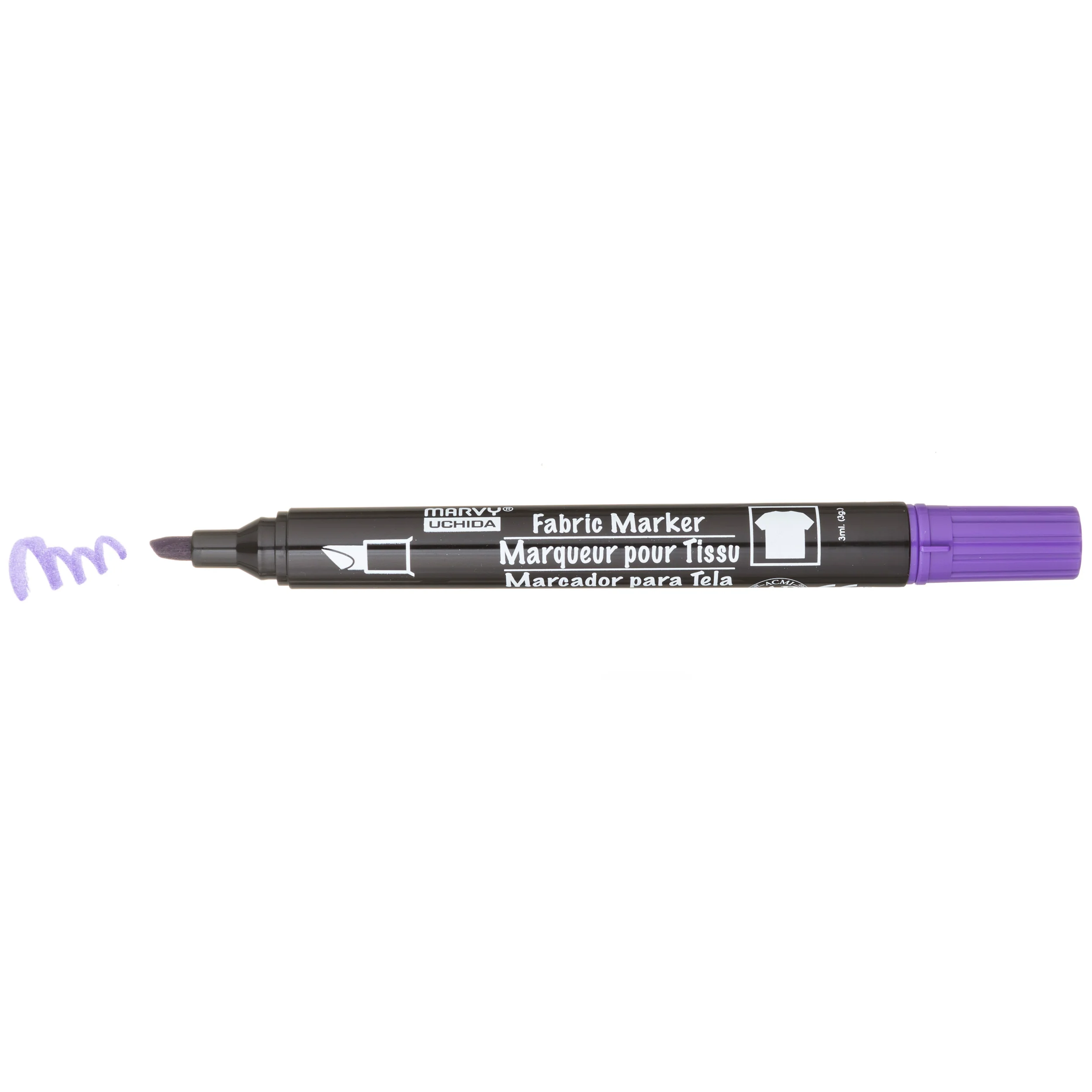 MARVY® FABRIC MARKER CHISEL TIP - Image 9