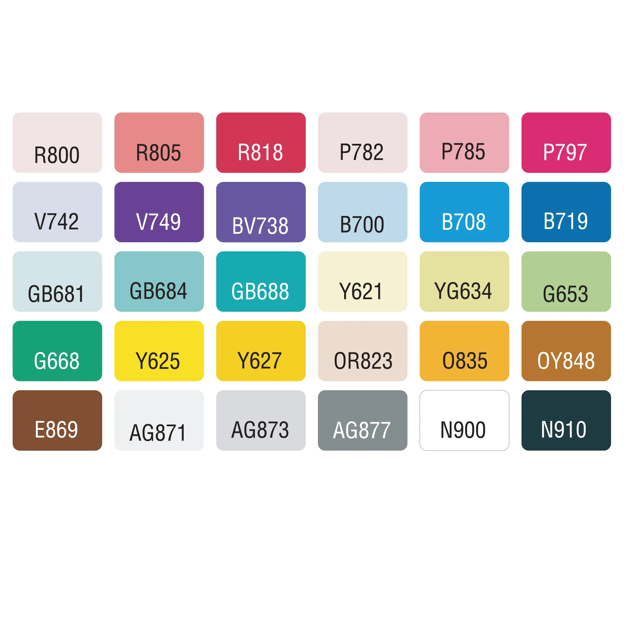 LE PLUME PERMANENT 30 PIECE SET - Image 3