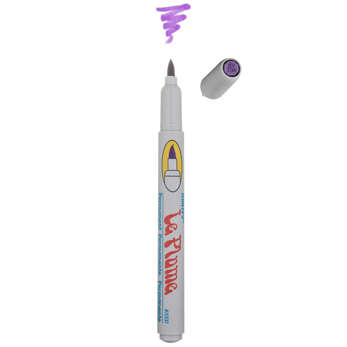 LE PLUME PERMANENT MARKERS PINK VIOLET - Image 12