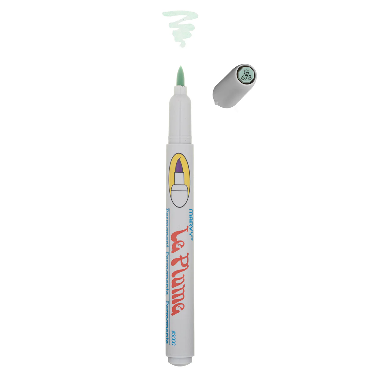 LE PLUME PERMANENT MARKERS - GREENS - Image 12