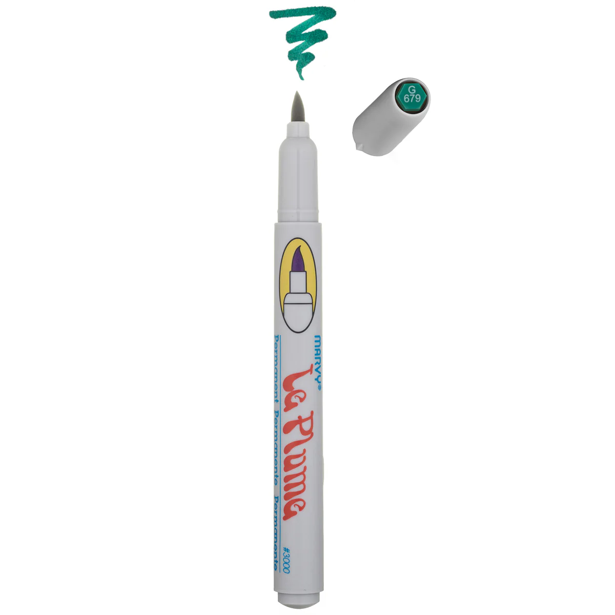 LE PLUME PERMANENT MARKERS - GREENS - Image 14