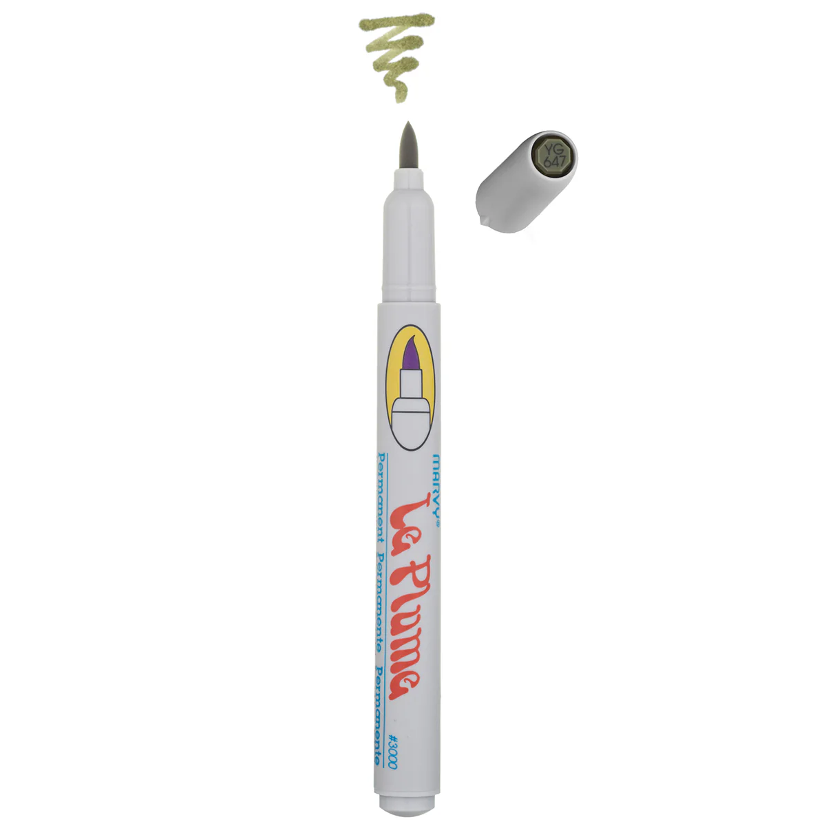 LE PLUME PERMANENT MARKERS - GREENS - Image 29