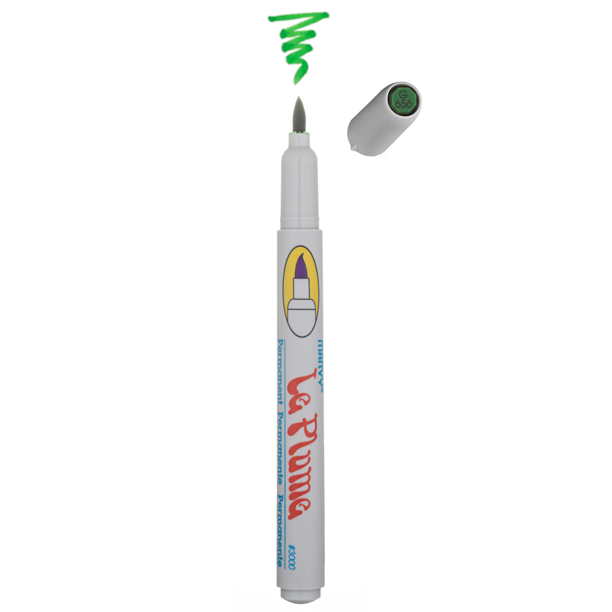 LE PLUME PERMANENT MARKERS - GREENS - Image 5