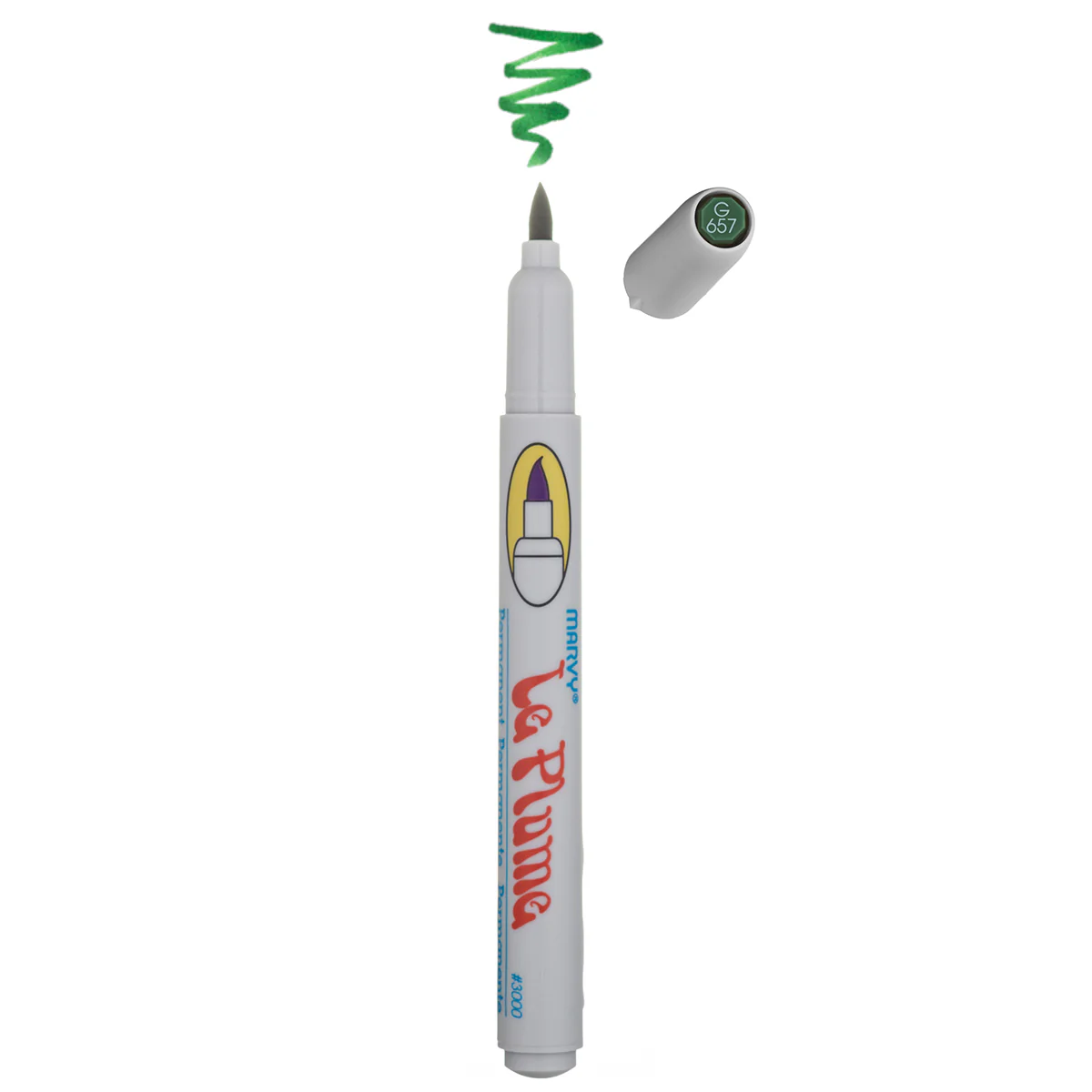 LE PLUME PERMANENT MARKERS - GREENS - Image 6