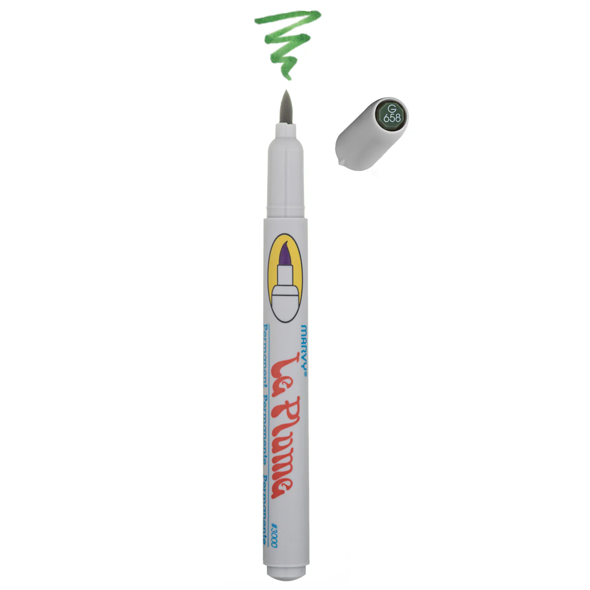 LE PLUME PERMANENT MARKERS - GREENS - Image 7