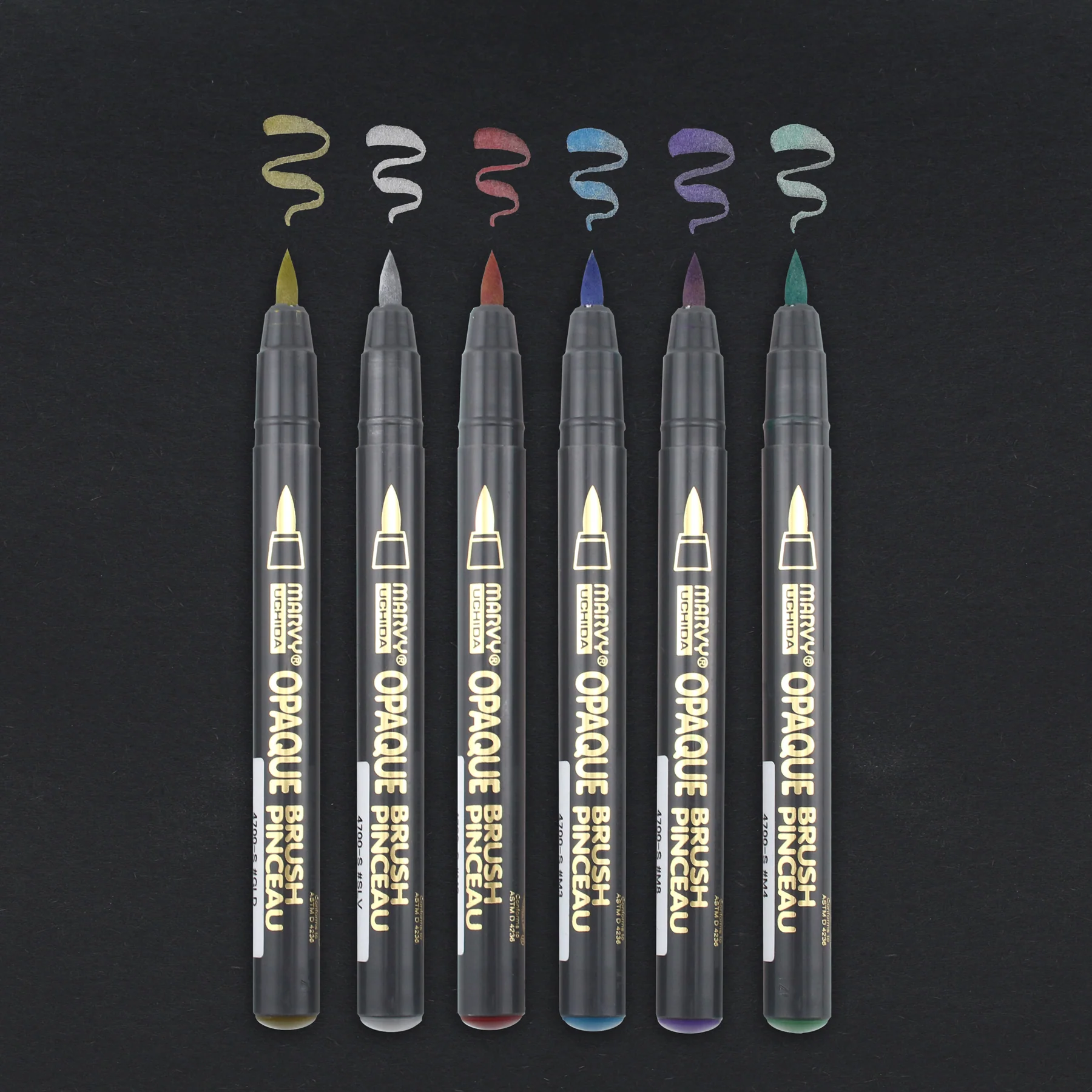 MARVY UCHIDA OPAQUE BRUSH 6 PIECE SET - Image 10