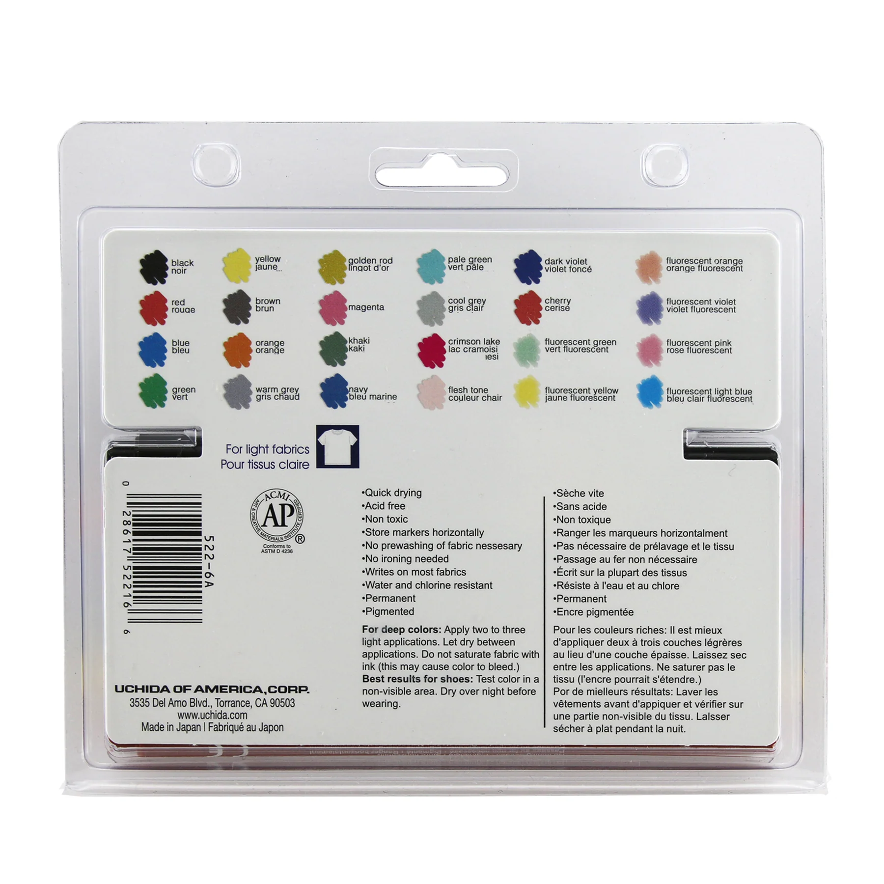 SHOE DECOR FABRIC MARKER PRIMARY SET - Image 4